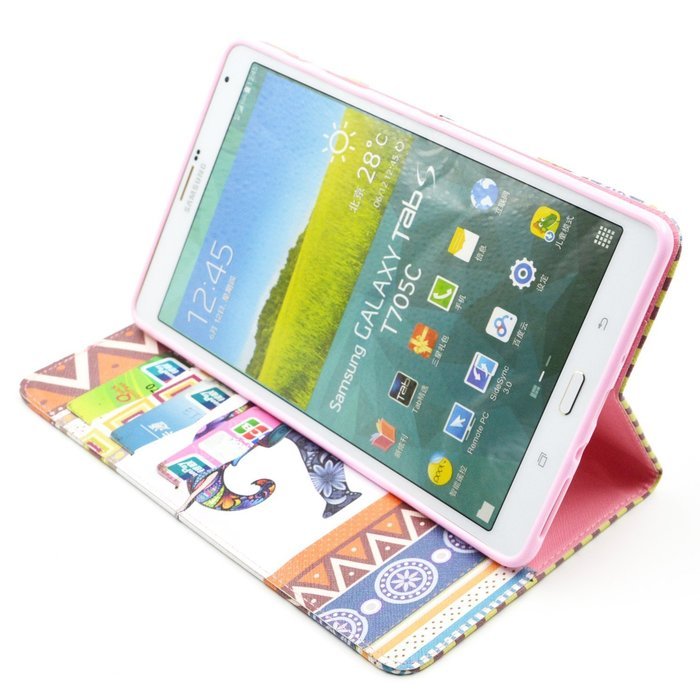 Tab 4 7.0 Case, Firefish Damage Resistance Case Premium PU Leather Wallet Card Slots Kickstand Feature Case for... N123