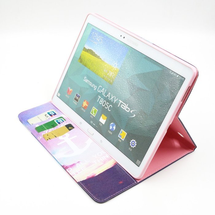 Tab 4 7.0 Case, Firefish Damage Resistance Case Premium PU Leather Wallet Card Slots Kickstand Feature Case for... N134