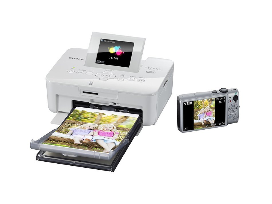 Canon SELPHY CP910 Compact Photo Color Printer, Wireless, Portable (Black) (Discontinued By Manufacturer) N12
