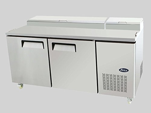 BRAND NEW COMMERCIAL 67" 2 DOOR PIZZA PREP TABLE