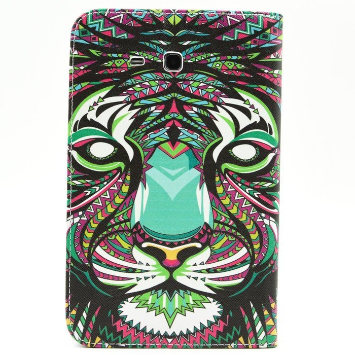 Tab 4 7.0 Case, Firefish Damage Resistance Case Premium PU Leather Wallet Card Slots Kickstand Feature Case for... N159