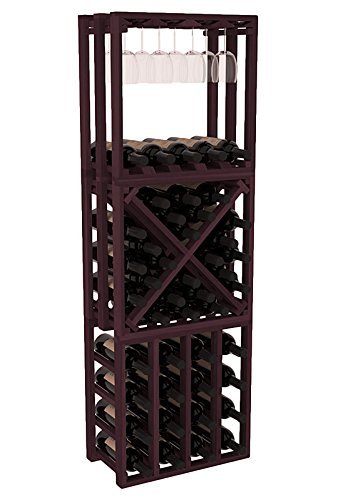 Wine Racks America Redwood Lattice Stacking Cube 3 Piece Set. 13 Stains to Choose From! N11