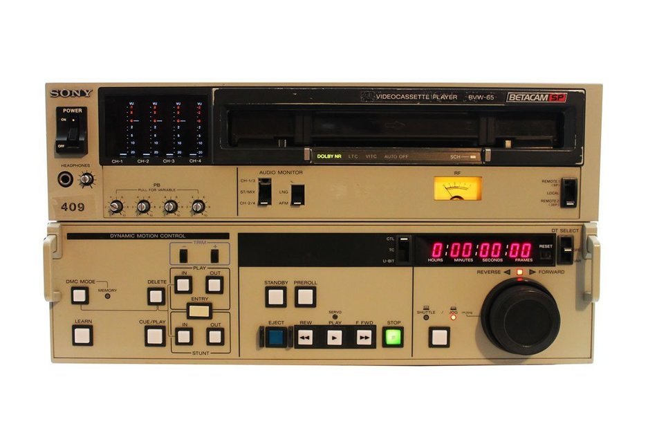 Sony BVW-65 Betacam SP Professional VTR Studio Video Player BVW 65 N4