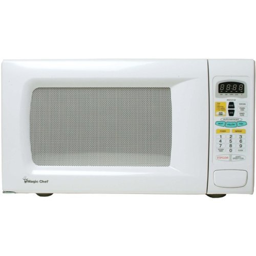 MAGIC CHEF MCD1311W 1.3 Cubic-ft, 1,100-Watt Microwave with Digital Touch (White)
