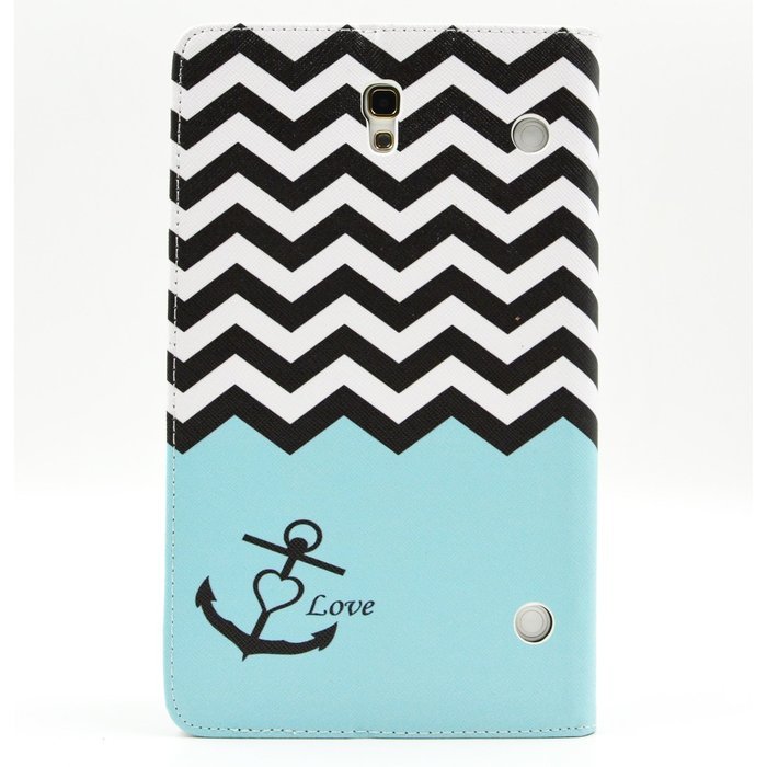 Tab 4 7.0 Case, Firefish Damage Resistance Case Premium PU Leather Wallet Card Slots Kickstand Feature Case for... N179