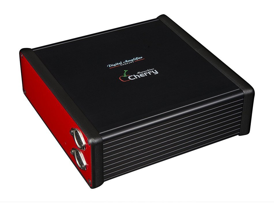KING 60V Desktop Maraschino Amplifier (PAIR, Black top, Granite base) N3