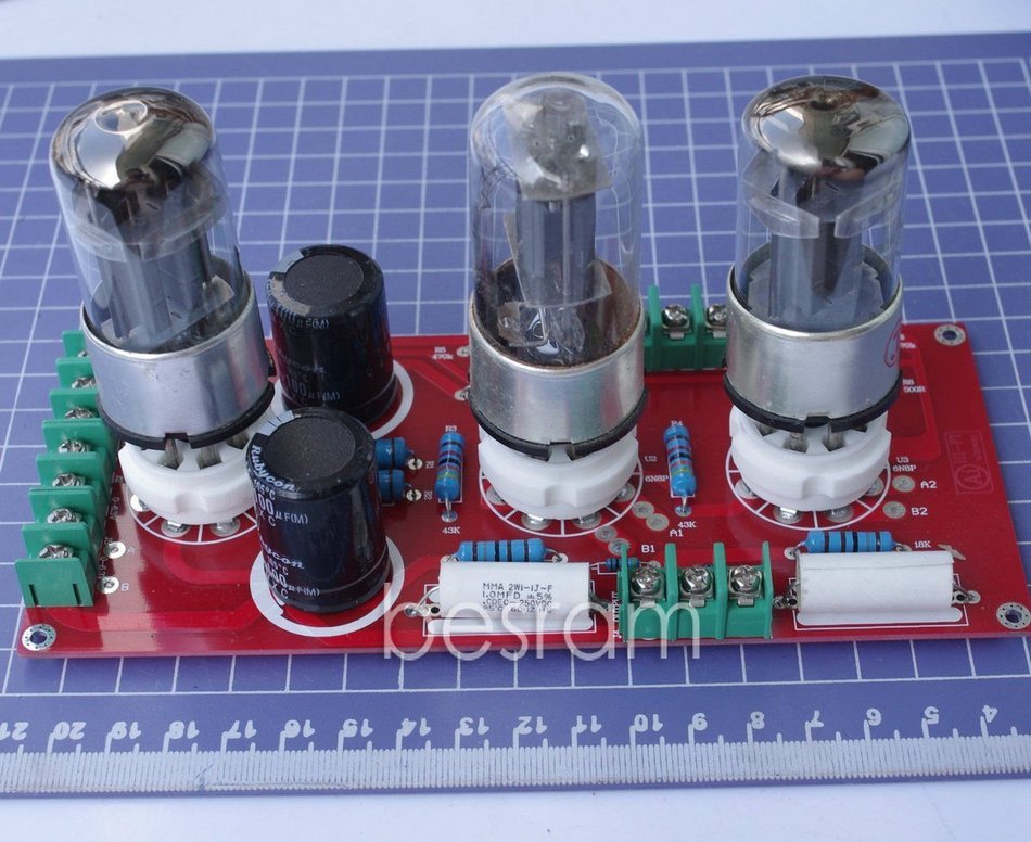 Assembled 6Z5P+6N8P Pure Tube Preamp excluding transformer /Pre-amplifier 30w N2