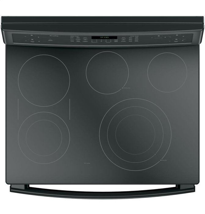 GE PB960DJBB Profile 30" Black Electric Smoothtop Double Oven Range - Convection N6