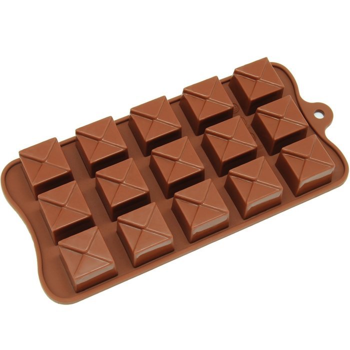 Pack of 3 Silicone Tiered Square Gift Box Mold For jello Soap Candy Gummy Chocolate (Ships From USA)