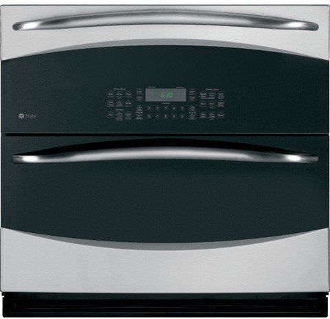 GE PT925SNSS Profile 30" Stainless Steel Electric Single-Double Wall Oven - Convection