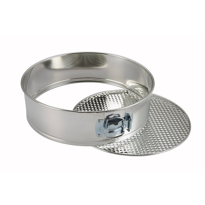 Winco Spring Form Cake Pan with Loose Bottom, 8-Inch