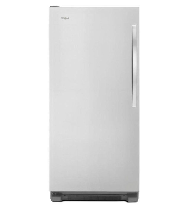Monochromatic Stainless Steel Whirlpool 18 Cu. Ft. Sidekicks ... N2