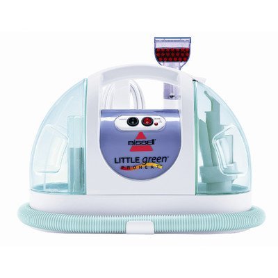 Bissell Little Green ProHeat Deep Cleaner can heats hot tap water 25 degrees hotter for Maximum deep cleaning...