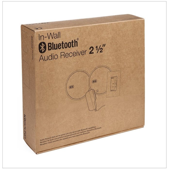 In Wall Bluetooth Audio Receiver 2&frac12;"