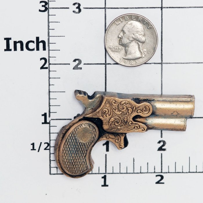Pistol Silicone Mold Easy to use with Fondant, Chocolate, Candy, Resin, Clay, Wax, Soap. Western Pistol Mold Made... N3