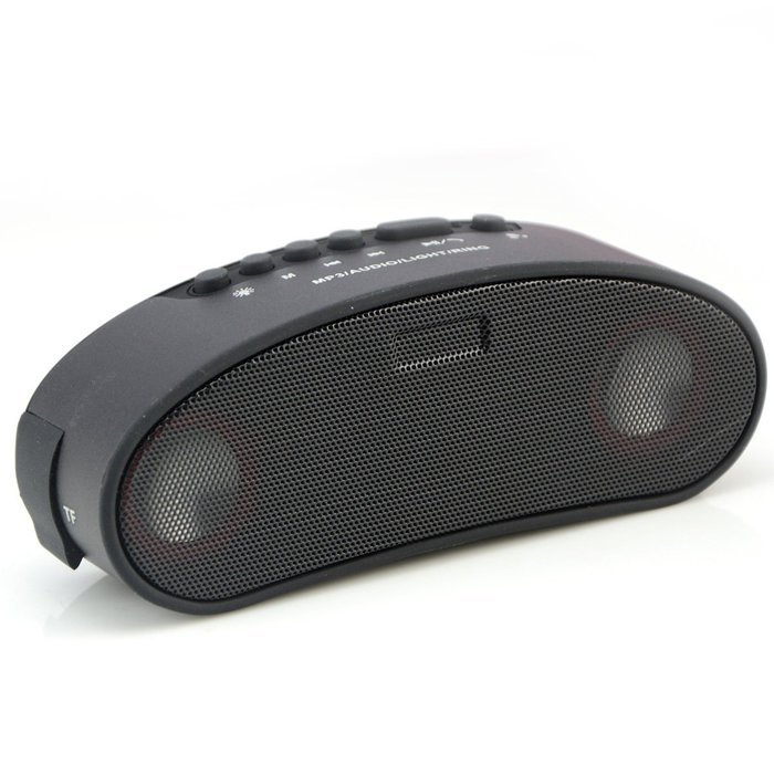 KONG KIM Wireless Shockproof Waterproof Bluetooth 3.0 hands-free calls Speaker Bicycle Color Black N4