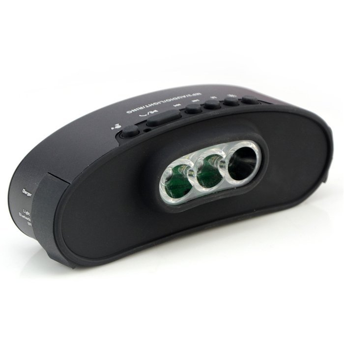 KONG KIM Wireless Shockproof Waterproof Bluetooth 3.0 hands-free calls Speaker Bicycle Color Black N5