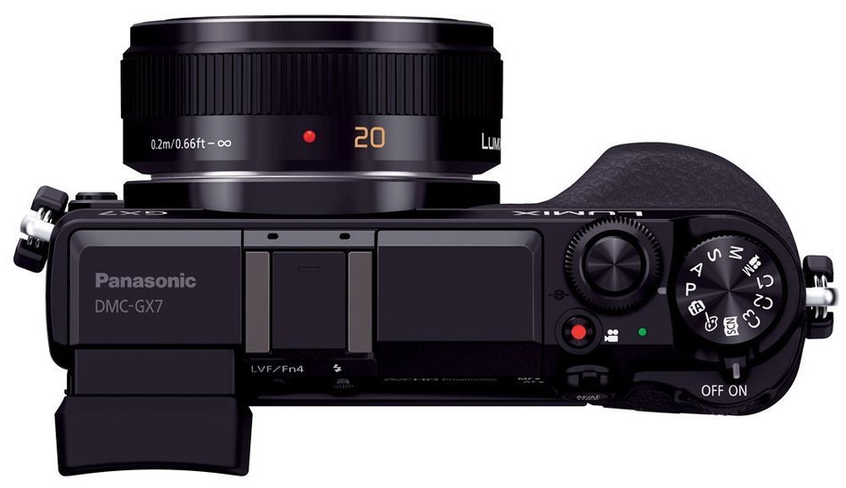 Panasonic Mirrorless Interchangeable lens Digital Camera Lumix GX7 16.0 MP with 20mm f/1.7 lens Kit DMC-GX7C-K... N2