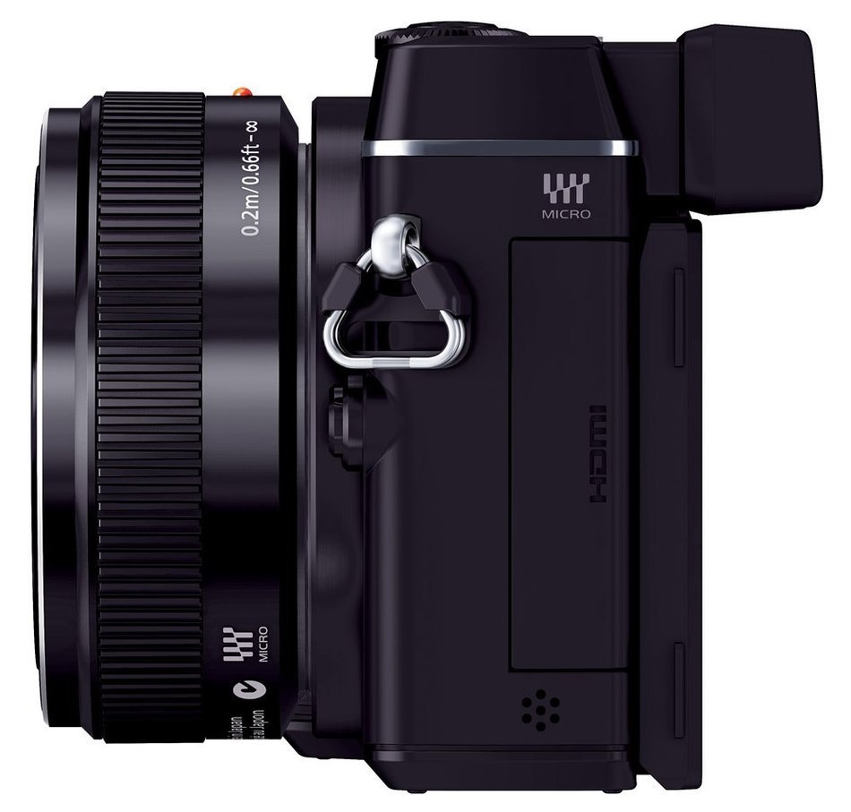 Panasonic Mirrorless Interchangeable lens Digital Camera Lumix GX7 16.0 MP with 20mm f/1.7 lens Kit DMC-GX7C-K... N3