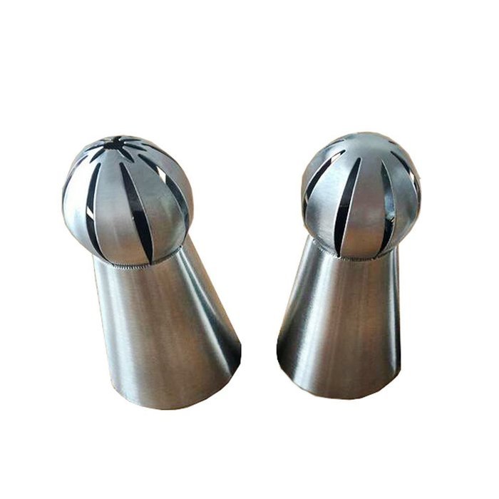 New Russian Piping Tips Sphere Ball Tips Flower Icing Piping Nozzles for Cupcake/Cake Buttercream Decorating with... N4