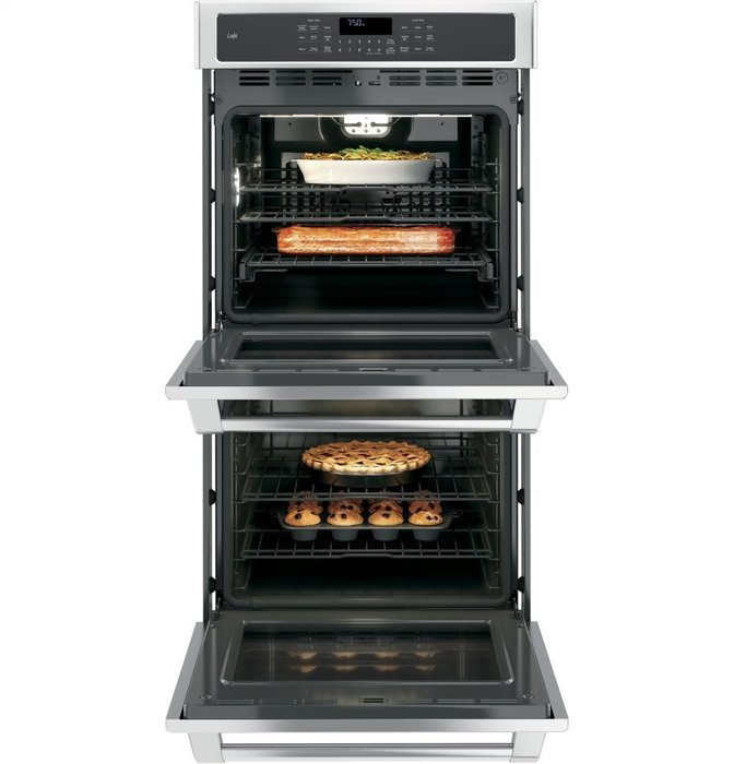 GE CK7500SHSS Cafe 27" Stainless Steel Electric Double Wall Oven - Convection N2