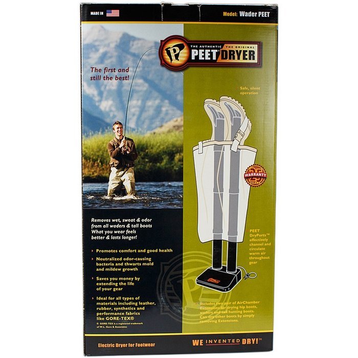 PEET Dryer - Wader 2 Boot Wader Electric Dryer With 12-inch Extensions N4