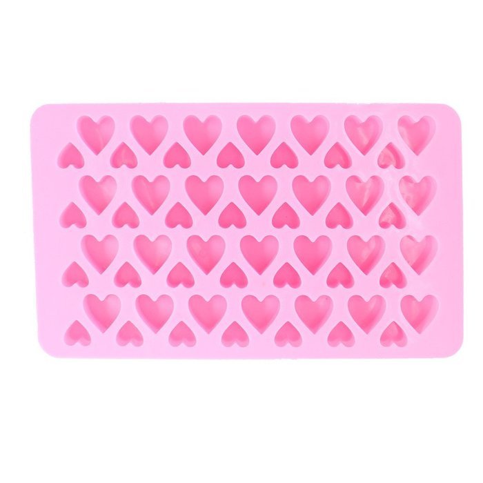 Bestjybt&reg; Silicone Mini Heart Shape Silicone Ice Cube Candy Mold Chocolate Mold N3