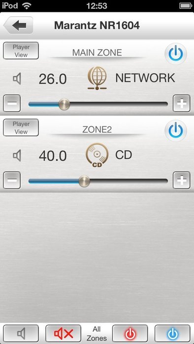 Marantz NR1604 Slim Line 7.1 Network AV Receiver with Apple AirPlay (Discontinued by Manufacturer) N7