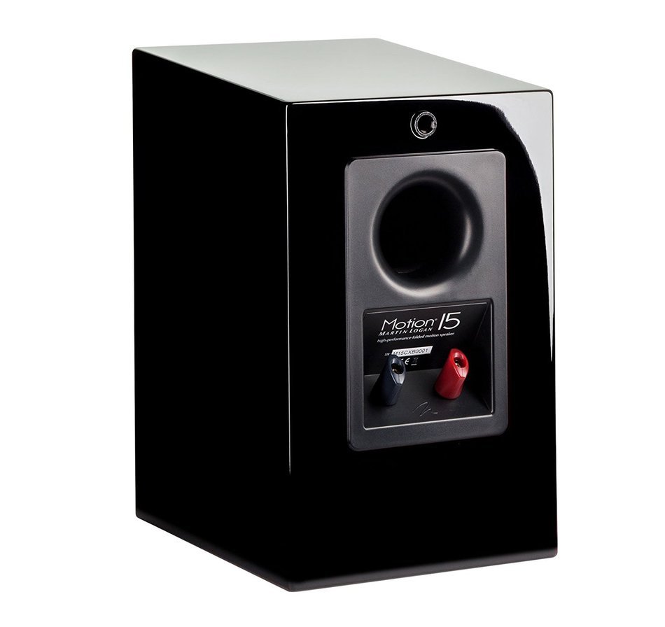 MartinLogan Motion 15 Gloss Black Bookshelf Loudspeaker - Each (Certified Refurbished) N5
