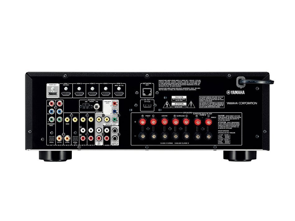 Yamaha RX-V575-R 7.2-Channel Factory Refurbished Network AV Receiver with Airplay N3