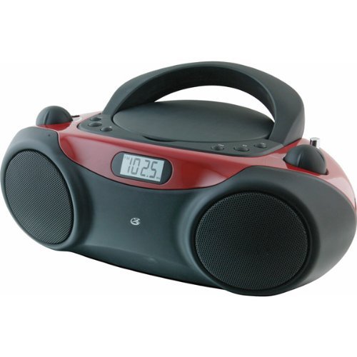 CD Boombox with AM/FM Radio and 3.5mm Line Input