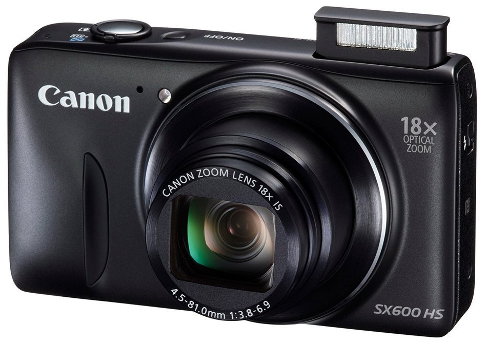 Canon Digital Camera Power Shot Sx600 Hs 18x Optical Zoom Pssx600hs - International Version (No Warranty) N5