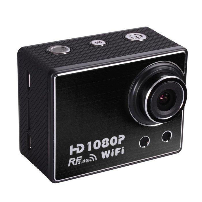 Wifi Full HD 1080P Waterproof Black Sport Camera Car Camcorder Remote Control Black N5
