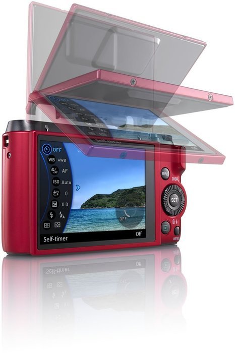 CASIO Digital Camera EXILIM ZR1000 Red EX-ZR1000RD - International Version (No Warranty) N3