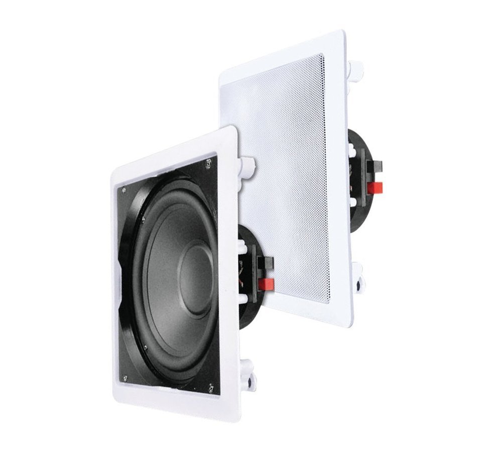 e-audio 12 In-Wall or Ceiling Sub-woofer (2x8 Ohms 180 W)
