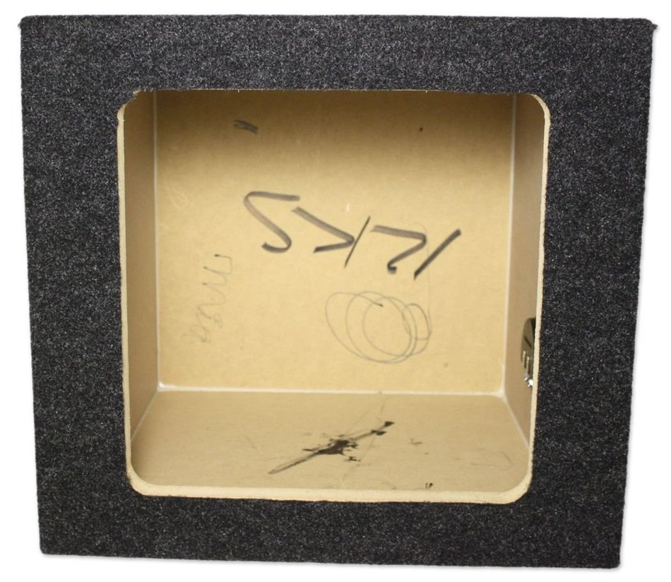 Atrend 15ks Single 15-Inch Sealed Square Solo Baric L7 or L5 Car Subwoofer Enclosure N5