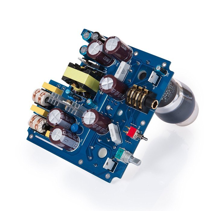 APPJ PA1502A 6N4+6P6PX2 tube headphone amplifier black N9