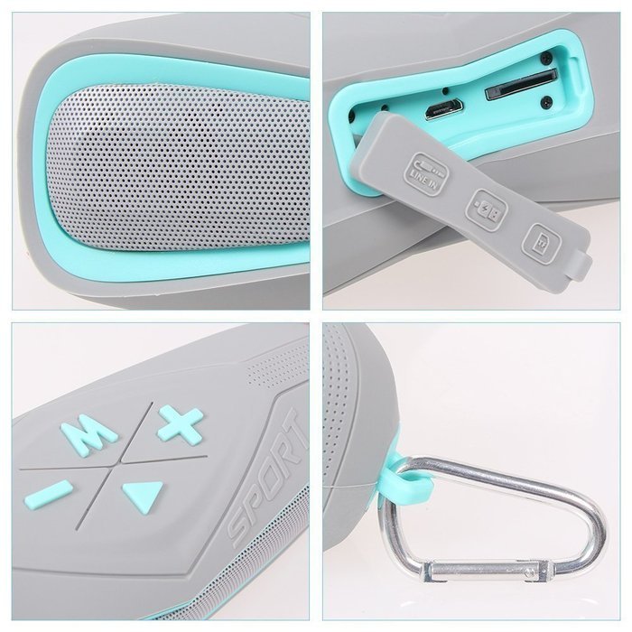 Waterproof IPX7 Wireless Bluetooth Speaker, Ailina Sandproof & Shockproof Bluetooth Speakers Outdoor /Shower Wireless... N5