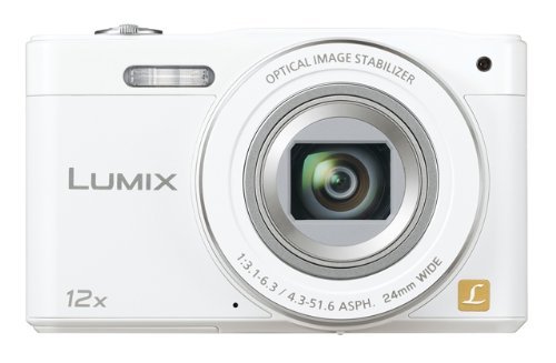 Panasonic digital camera LUMIX SZ8 12x optical white DMC-SZ8-W N3