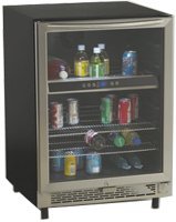 Avanti 5.1 Cu Ft Black Beverage Cooler