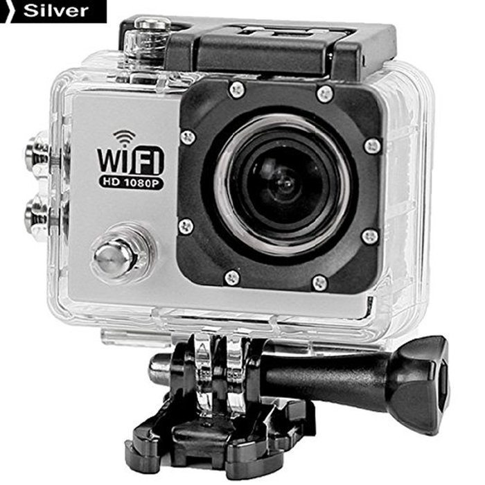 Megadream SJ6000 WiFi Version 2" LCD Display 170 Degree Wide Angle H.264 12.0MP 1080P HD 30M Waterproof Outdoor...