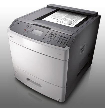 Dell 5530dn Monochrome High-speed Laser Network Workgroup Printer - Max Resolution 1200x1200 DPI - Max Printing... N3