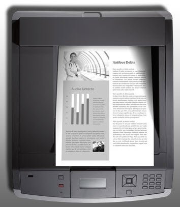 Dell 5530dn Monochrome High-speed Laser Network Workgroup Printer - Max Resolution 1200x1200 DPI - Max Printing... N5