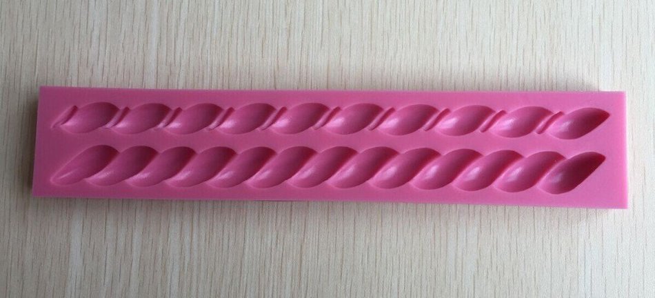 Anyana Fritters Shape Silicone Fondant Mold Cake Decorating Pastry Gum Pastry Tool Kitchen Tool Sugar Paste Baking... N3