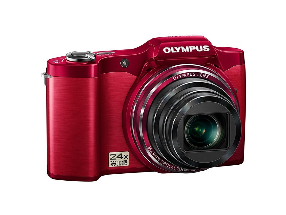 Olympus SZ-14 Red Digital Camera - International Version (No Warranty) N3