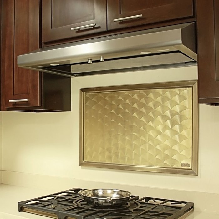 KOBE Range Hoods CHX3030PDS-SC KOBE Brillia 30-Inch Under Cabinet Push Button Stainless Steel Parametric Panel...