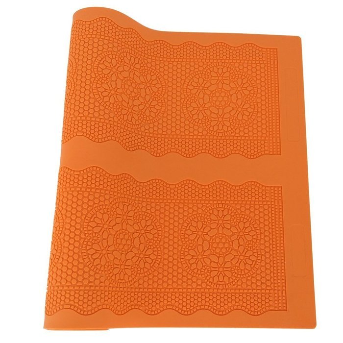 Xgunion Silicone Lace Mold Mould Sugar Craft Fondant Mat Cake Decorating Tool (Style 1) N15