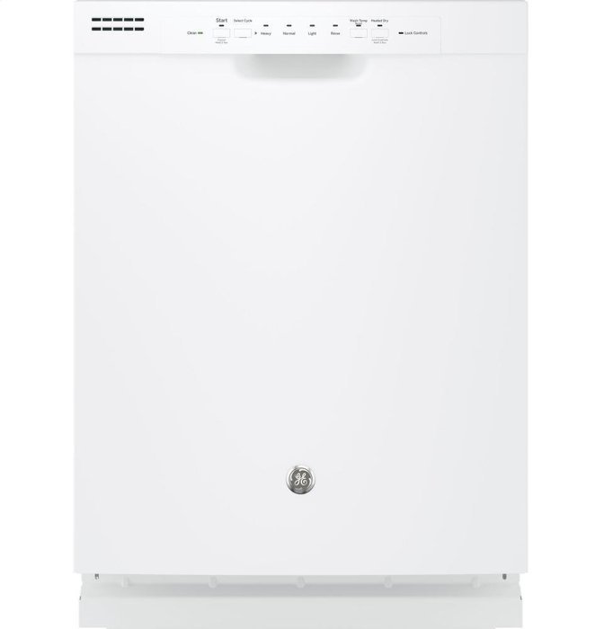 GE 24" White Built-In Dishwasher N27