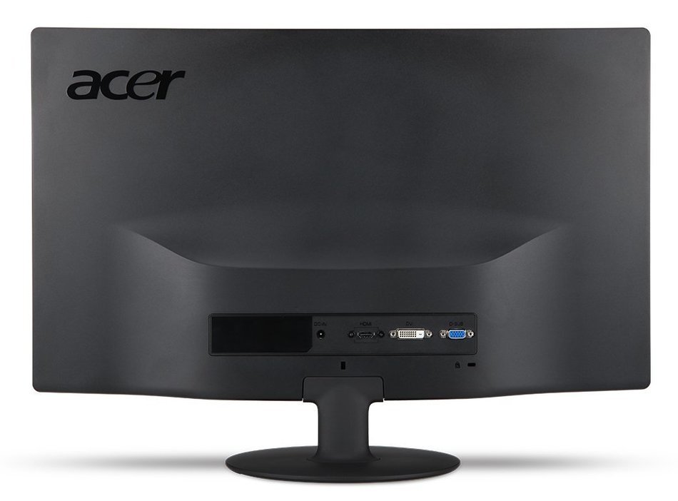 Acer S240HL 24" Widescreen LED Monitor, Black