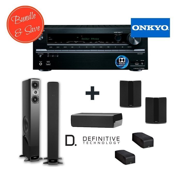 Definitive Technology BP-8060ST (Pair) + Definitive Technology's A60 Elevation Module (Pair) + Definitive Technology... N2
